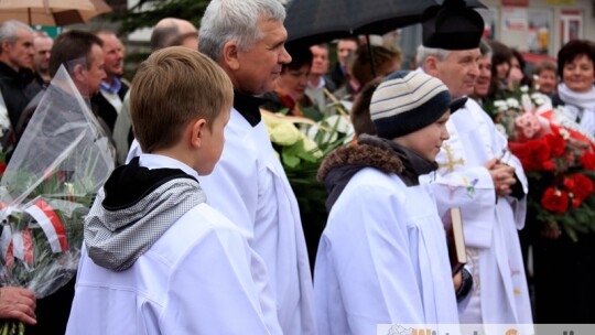 Pamiątkowa tablica odsłonięta w Górznie