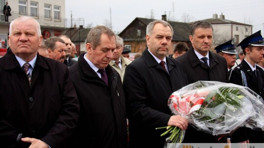 Pamiątkowa tablica odsłonięta w Górznie