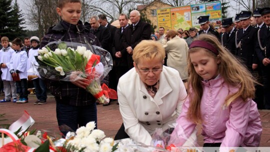 Pamiątkowa tablica odsłonięta w Górznie