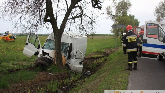 Wypadek na 17 w okolicach Gocławia