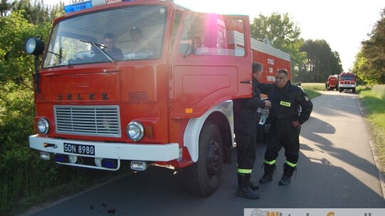 Groźny pożar lasu w gm. Sobolew