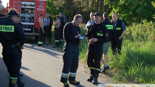 Groźny pożar lasu w gm. Sobolew