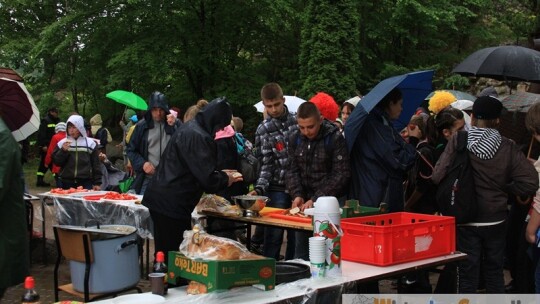 Radość w deszczu