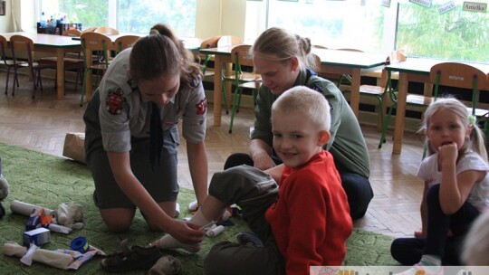 Harcerze w przedszkolu Harcerze w przedszkolu