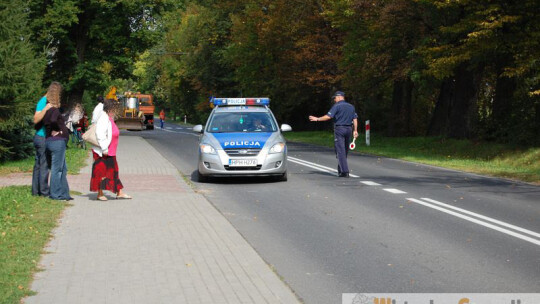 Młody rowerzysta trafił do szpitala