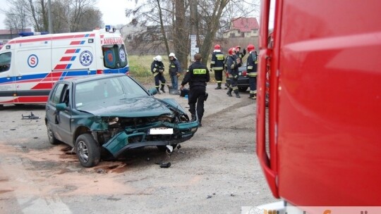 4 osoby w szpitalu po wypadku w Sokole