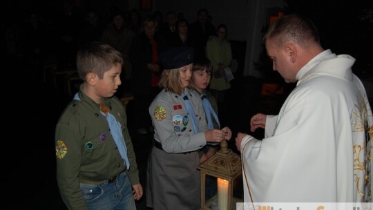 Światło z Betlejem już w powiecie