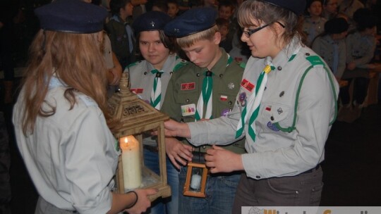 Światło z Betlejem już w powiecie