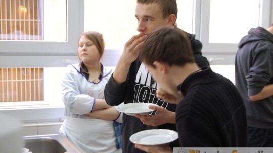 Gimnazjaliści poczuli się jak uczniowie technikum