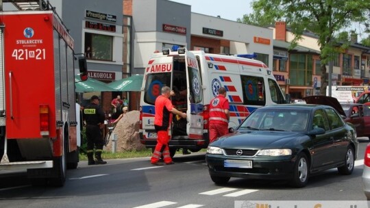 Kolizja na Kościuszki