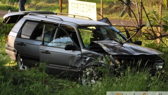 Wypadek na 17 i krajobraz po burzy