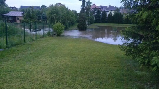 Zalane domy na Studzińskiego