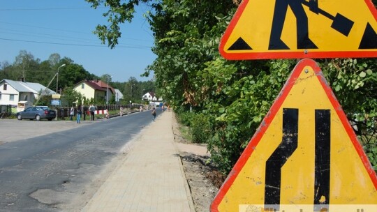 Trwa remont najważniejszej drogi powiatowej