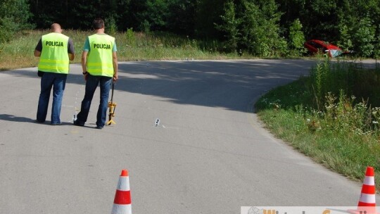 Ucieczka przed policją zakończona w rowie