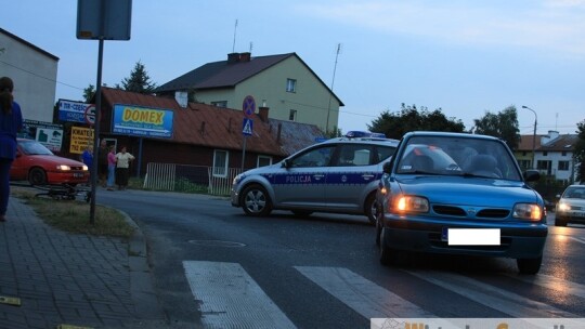 Potrącenie rowerzysty w Garwolinie