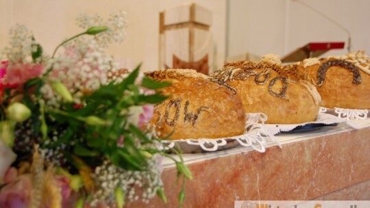 Skromne parafialne dożynki w Garwolinie Skromne parafialne dożynki w Garwolinie