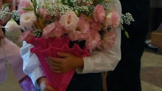 Skromne parafialne dożynki w Garwolinie Skromne parafialne dożynki w Garwolinie