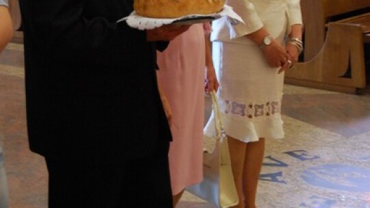 Skromne parafialne dożynki w Garwolinie Skromne parafialne dożynki w Garwolinie