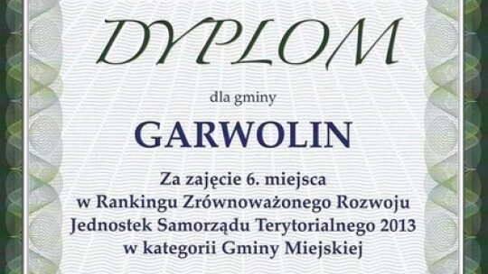 Garwolin na 6. miejscu w Polsce