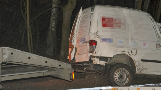 Gm. Parysów: Pijany z pickupa zderzył się z tirem Gm. Parysów: Pijany z pickupa zderzył się z tirem