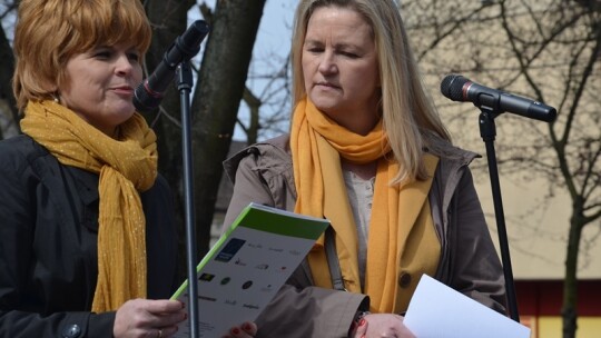 Garwolin w odcieniach żółtego. Tak świętowaliśmy Dzień Nadziei