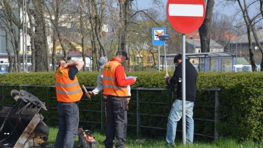 Budują rondo pod market. Początek utrudnień w ruchu