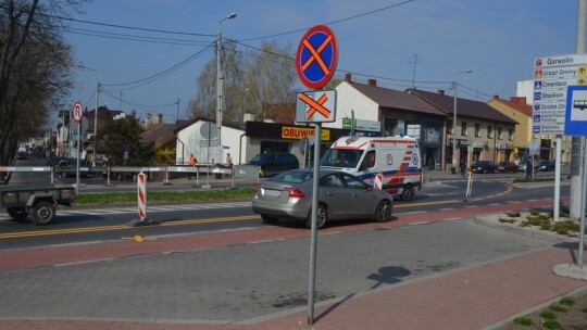 Budują rondo pod market. Początek utrudnień w ruchu