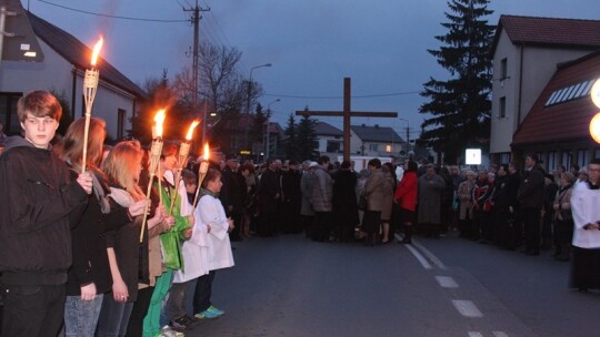 Droga krzyżowa na początek Wielkiego Tygodnia