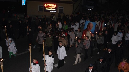 Droga krzyżowa na początek Wielkiego Tygodnia