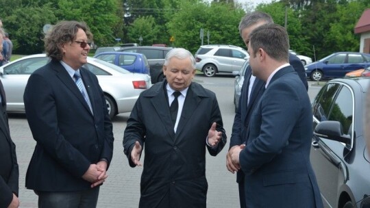 Co Jarosław Kaczyński robił w Garwolinie? [video]