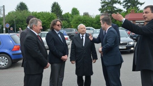 Co Jarosław Kaczyński robił w Garwolinie? [video]