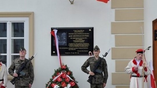 Maciejowice w hołdzie zmarłemu prezydentowi