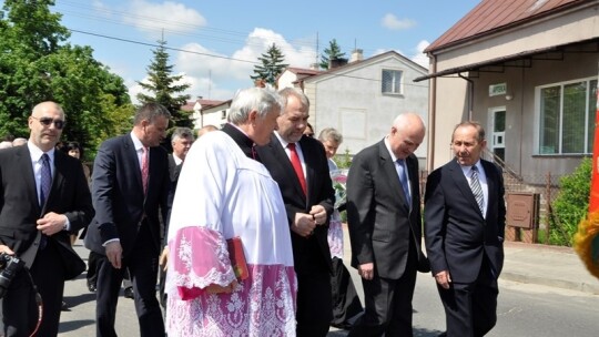 Maciejowice w hołdzie zmarłemu prezydentowi