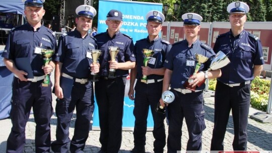 Policjant z Garwolina wśród najlepszych na Mazowszu