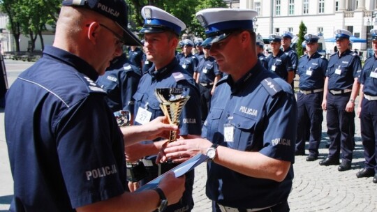 Policjant z Garwolina wśród najlepszych na Mazowszu