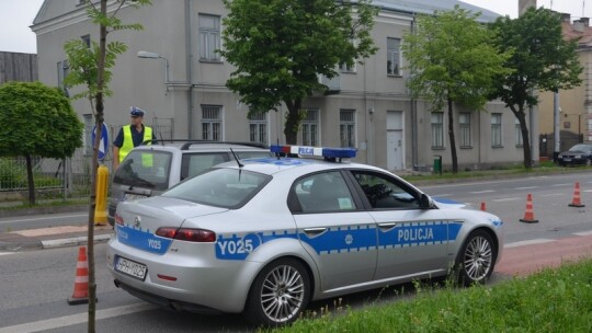 Ze skutera trafiła do szpitala