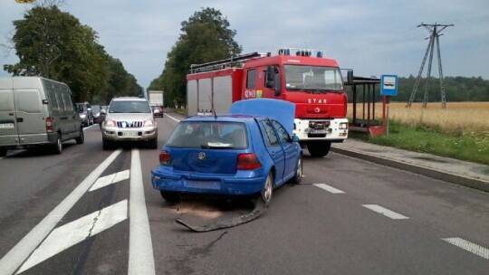 Kolejny wypadek na DK 17