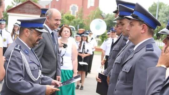 95 lat policji - 42 nominacje na wyższe stopnie służbowe