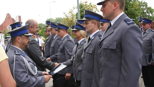 95 lat policji - 42 nominacje na wyższe stopnie służbowe