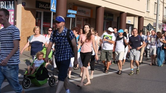 Już pielgrzymują! 7a i 7b na szlaku XXXIV PPP na Jasną Górę