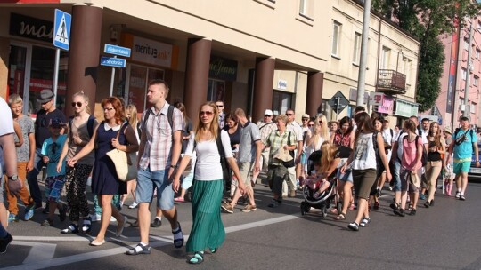 Już pielgrzymują! 7a i 7b na szlaku XXXIV PPP na Jasną Górę