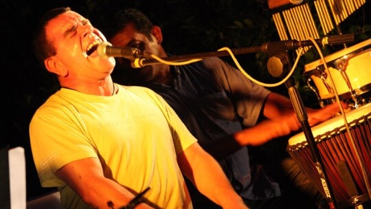 Roczeń, Kowalewski i Sanchez w ogrodzie CSiK