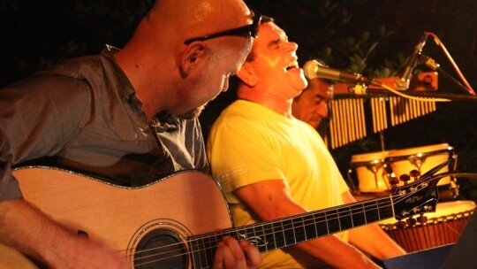 Roczeń, Kowalewski i Sanchez w ogrodzie CSiK