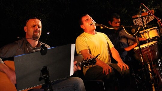 Roczeń, Kowalewski i Sanchez w ogrodzie CSiK