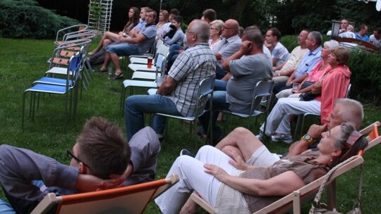 Roczeń, Kowalewski i Sanchez w ogrodzie CSiK