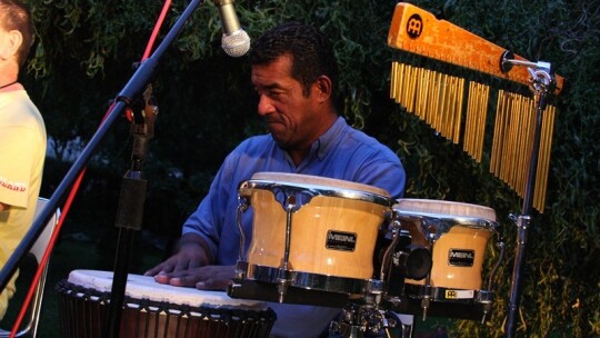 Roczeń, Kowalewski i Sanchez w ogrodzie CSiK