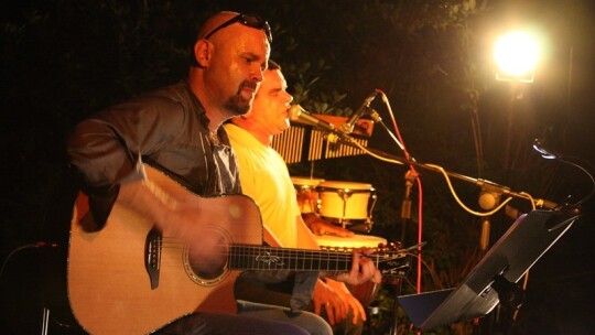 Roczeń, Kowalewski i Sanchez w ogrodzie CSiK