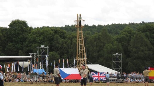 Eurojam 2014 - lądowanie skautów w Normandii