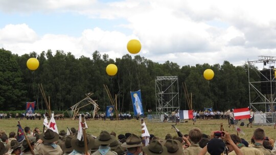 Eurojam 2014 - lądowanie skautów w Normandii