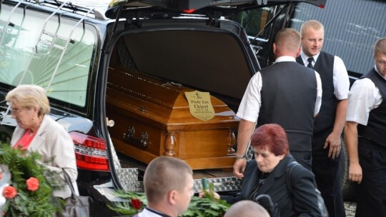 Ostatnie pożegnanie Piotra Ekierta